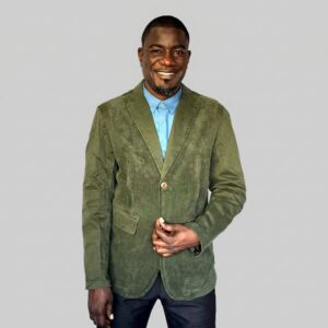veste velours kaki homme