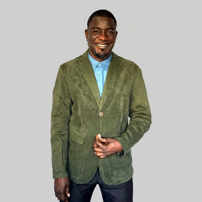 veste velours kaki homme