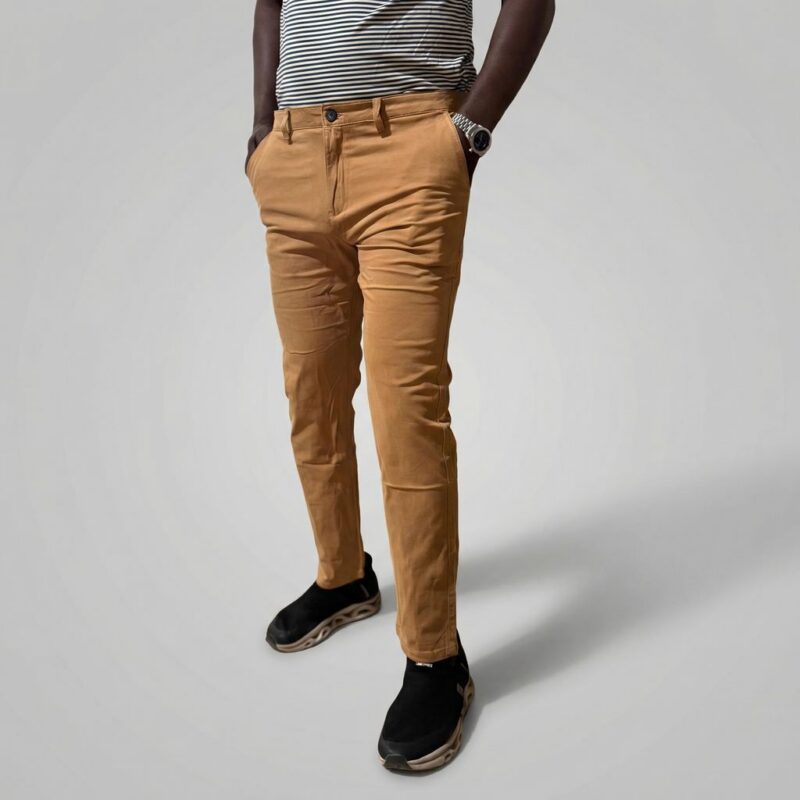Pantalon Kaki Coton pour Homme 