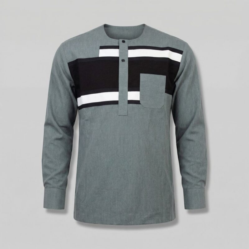 chemise africaine homme manches longues